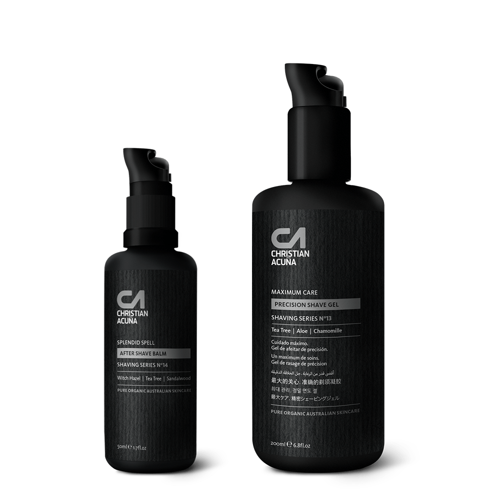 Shaving Gel & Aftershave Gift Set | Christian Acuña